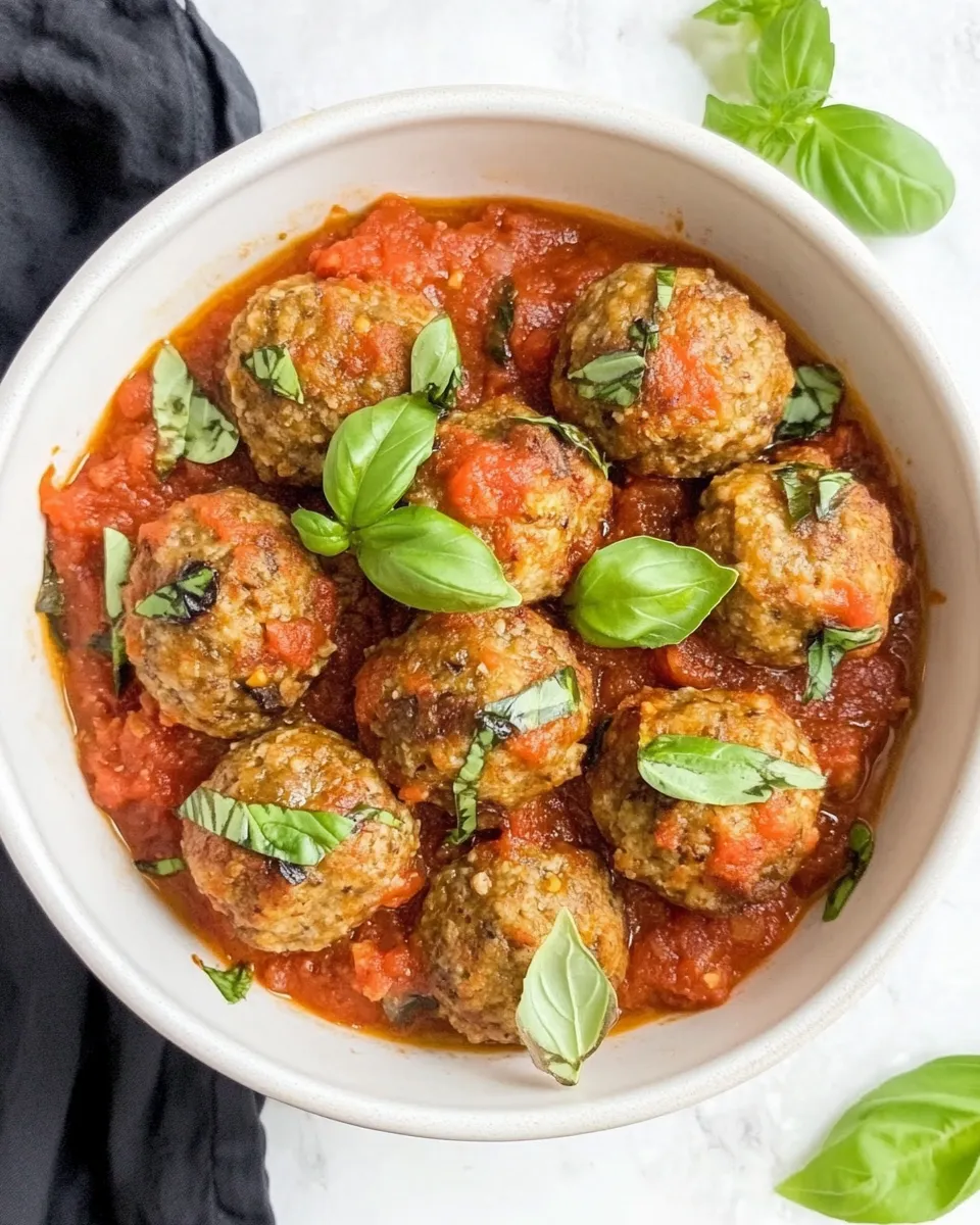 Classic Aubergine Meatballs image