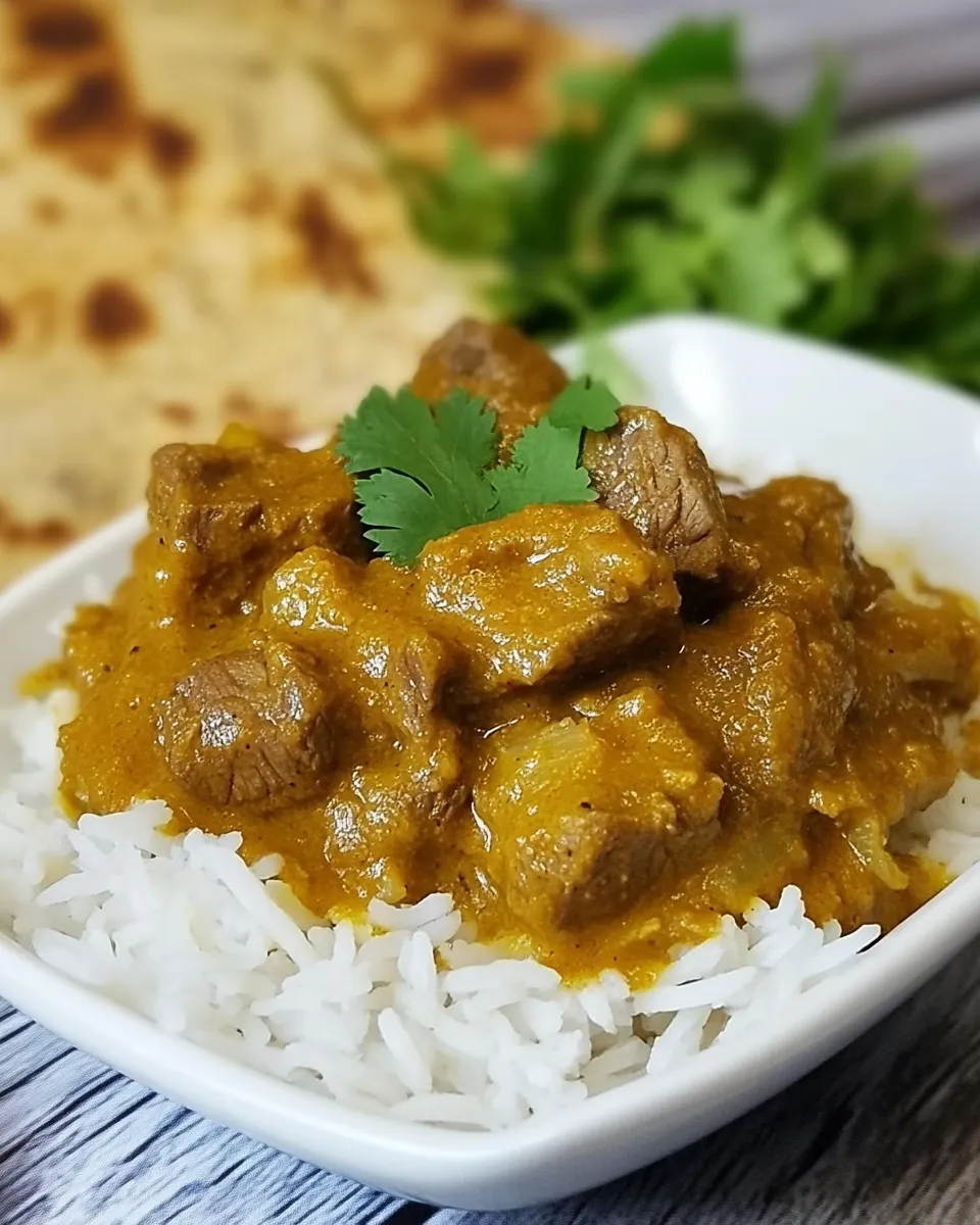 Easy Authentic Indian Lamb Dopiaza Curry recipe photo
