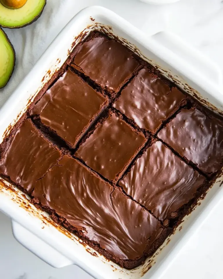 Homemade Avocado Brownies photo