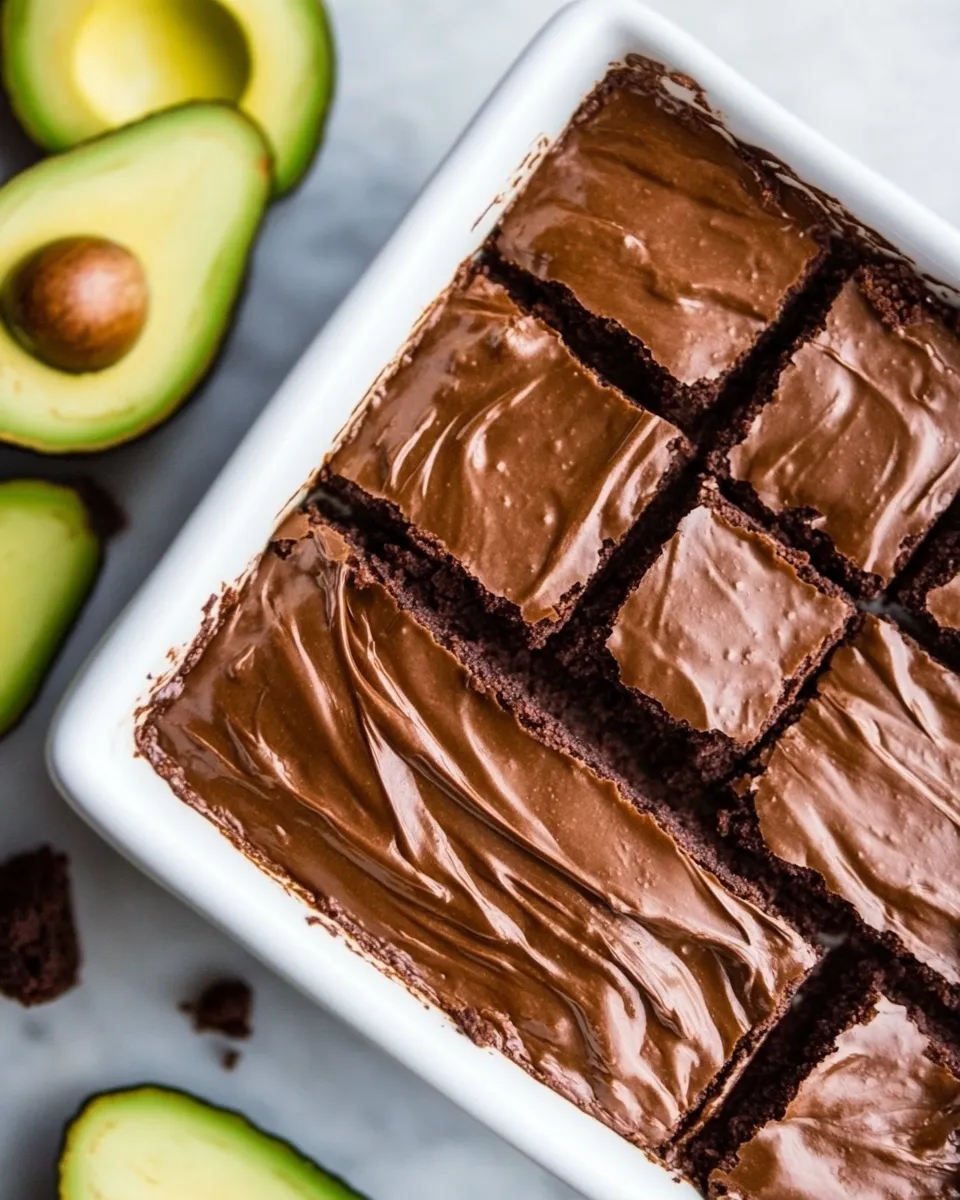 Delicious Avocado Brownies image