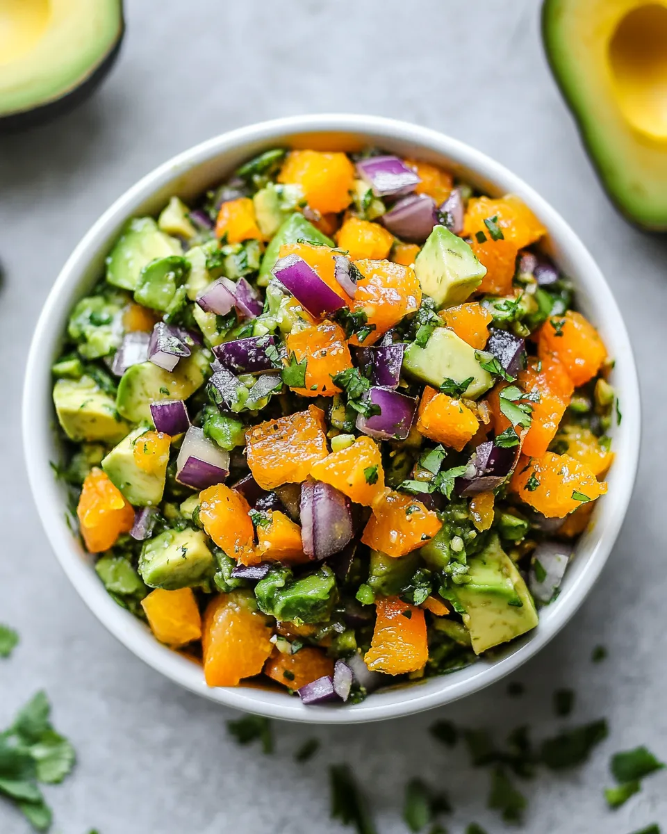 Delicious Avocado Orange Salsa image