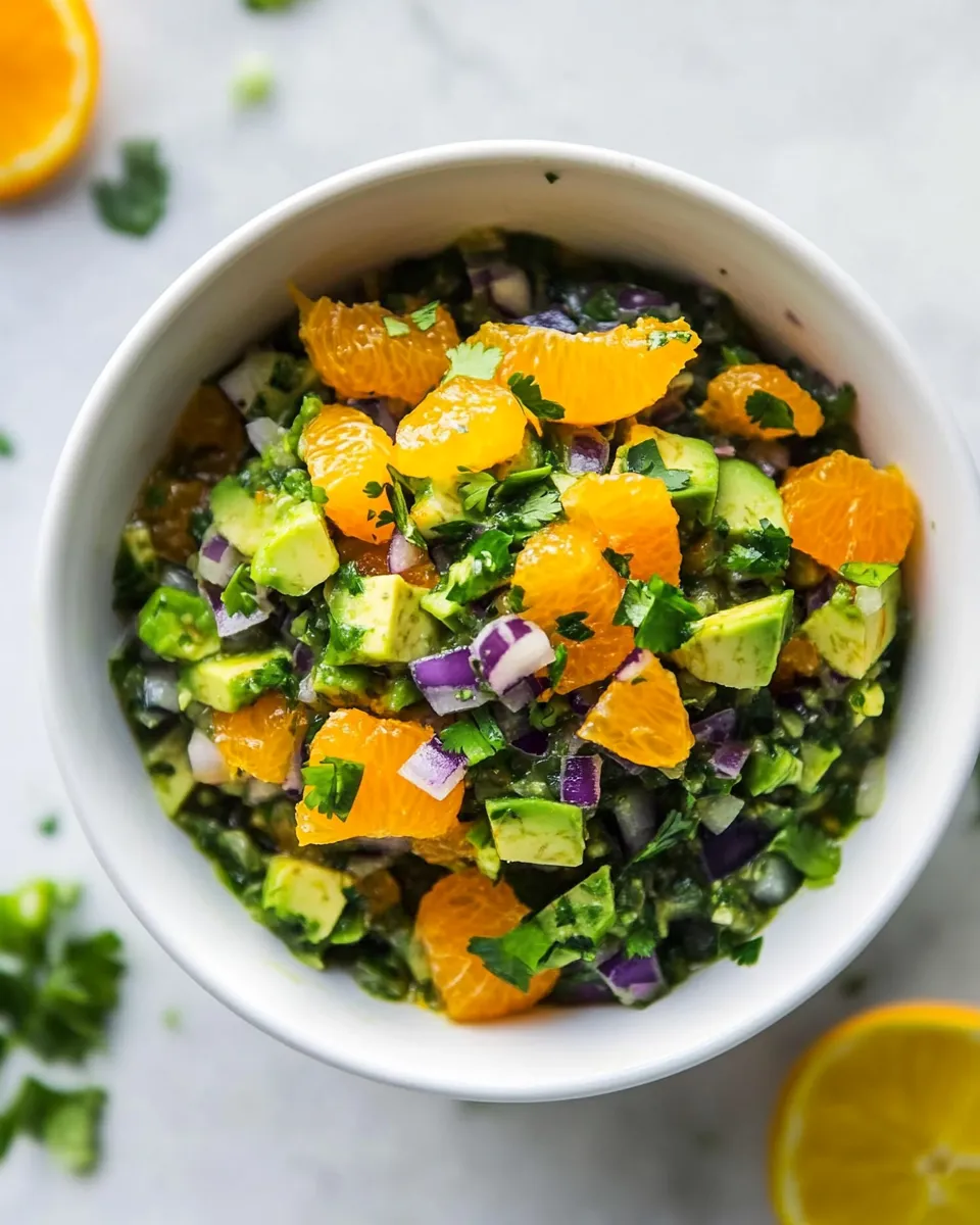 Easy Avocado Orange Salsa recipe photo