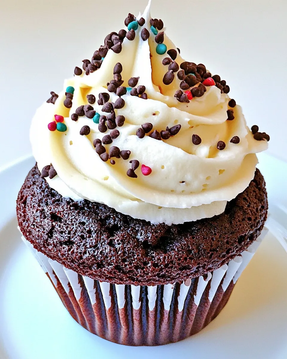Homemade BEST Chocolate Cupcakes & Buttercream Frosting EVER photo