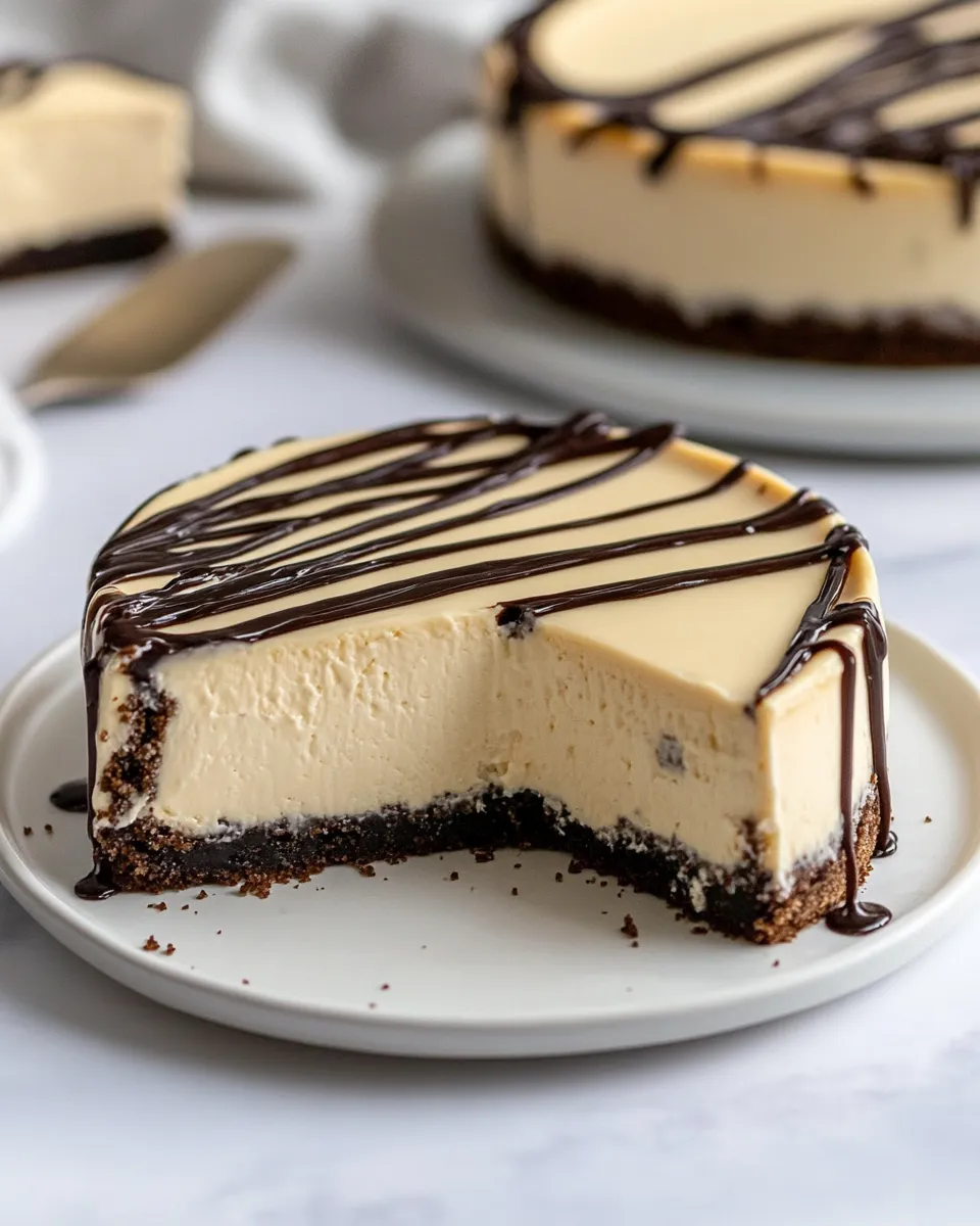 Classic Baileys Cheesecake image