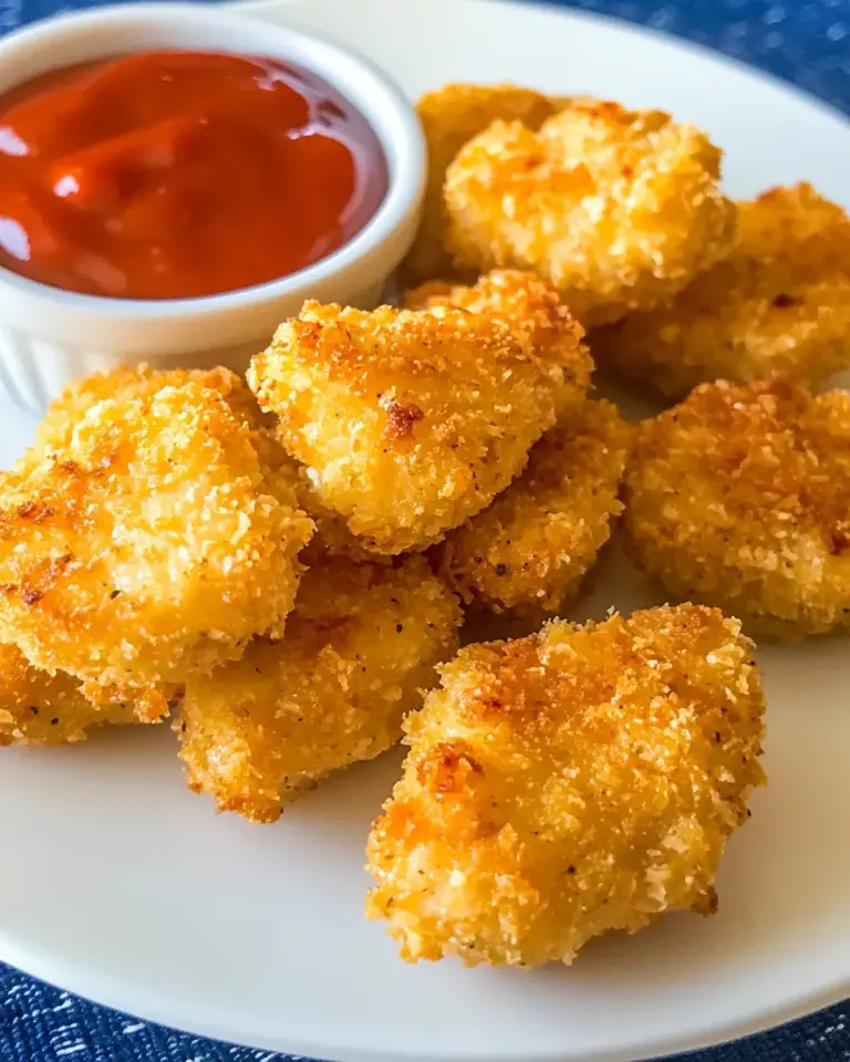 Homemade Baked Chicken Nuggets Recipe photo