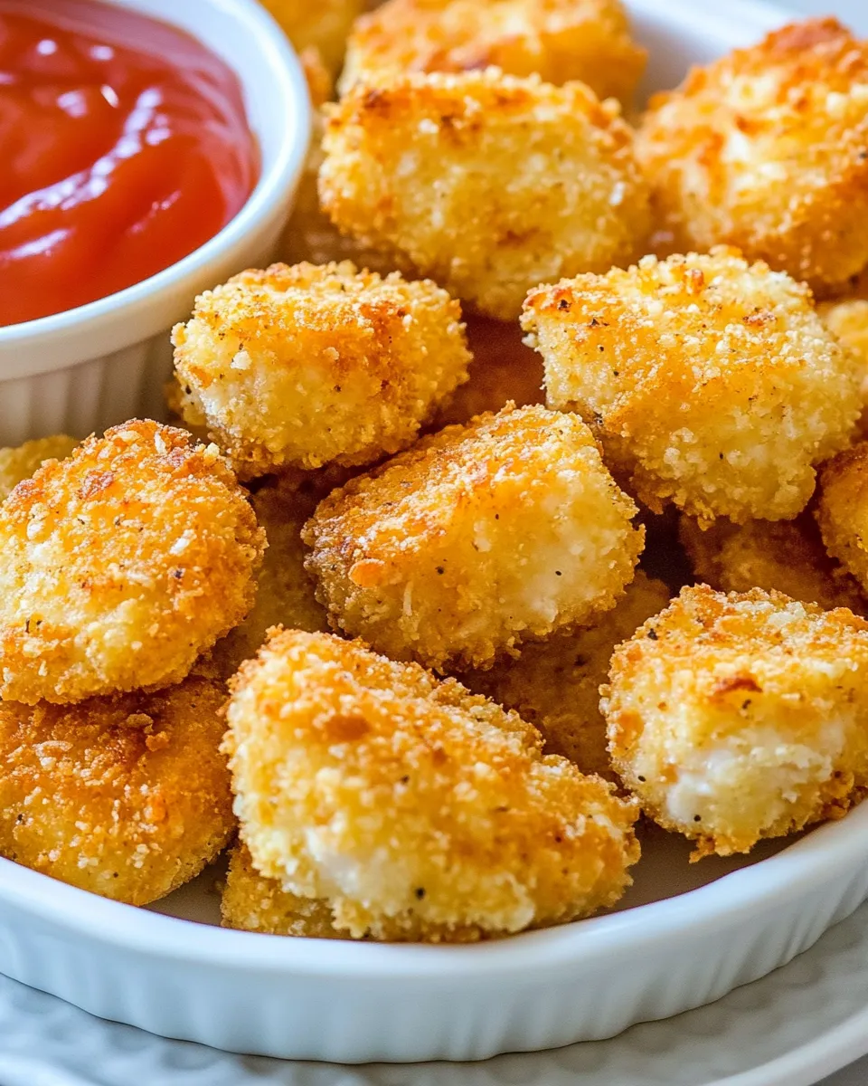 Easy Baked Chicken Nuggets Recipe shot