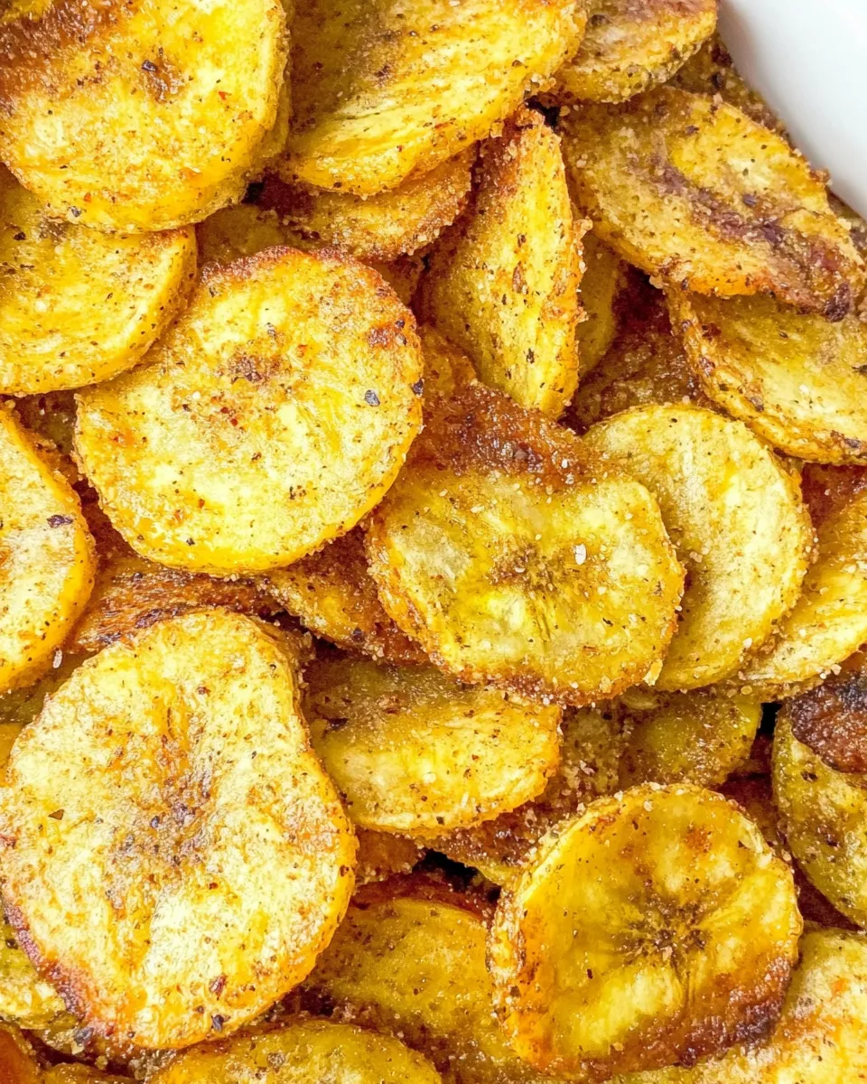 Classic Baked Plantain Chips image