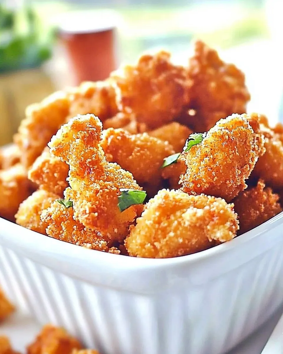 Homemade Baked Popcorn Chicken photo