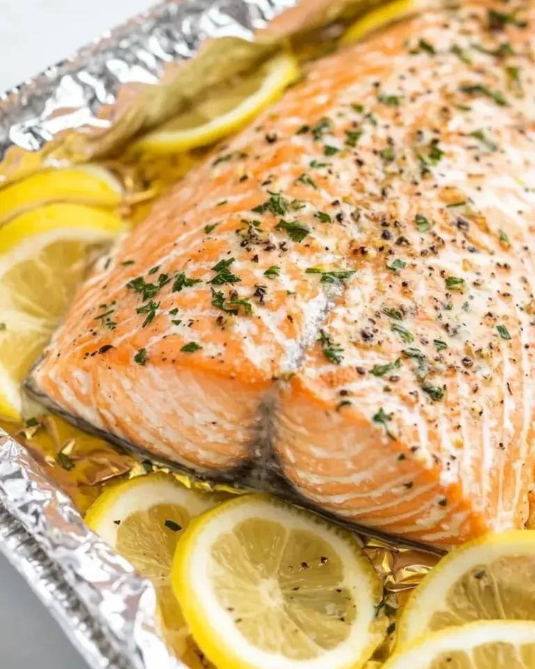 Easy Baked Salmon In Foil photo