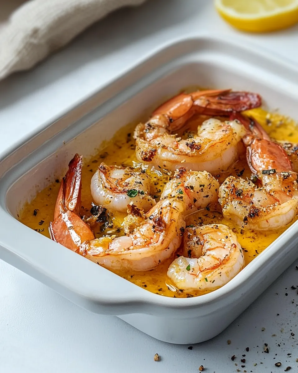 Delicious Baked Shrimp image