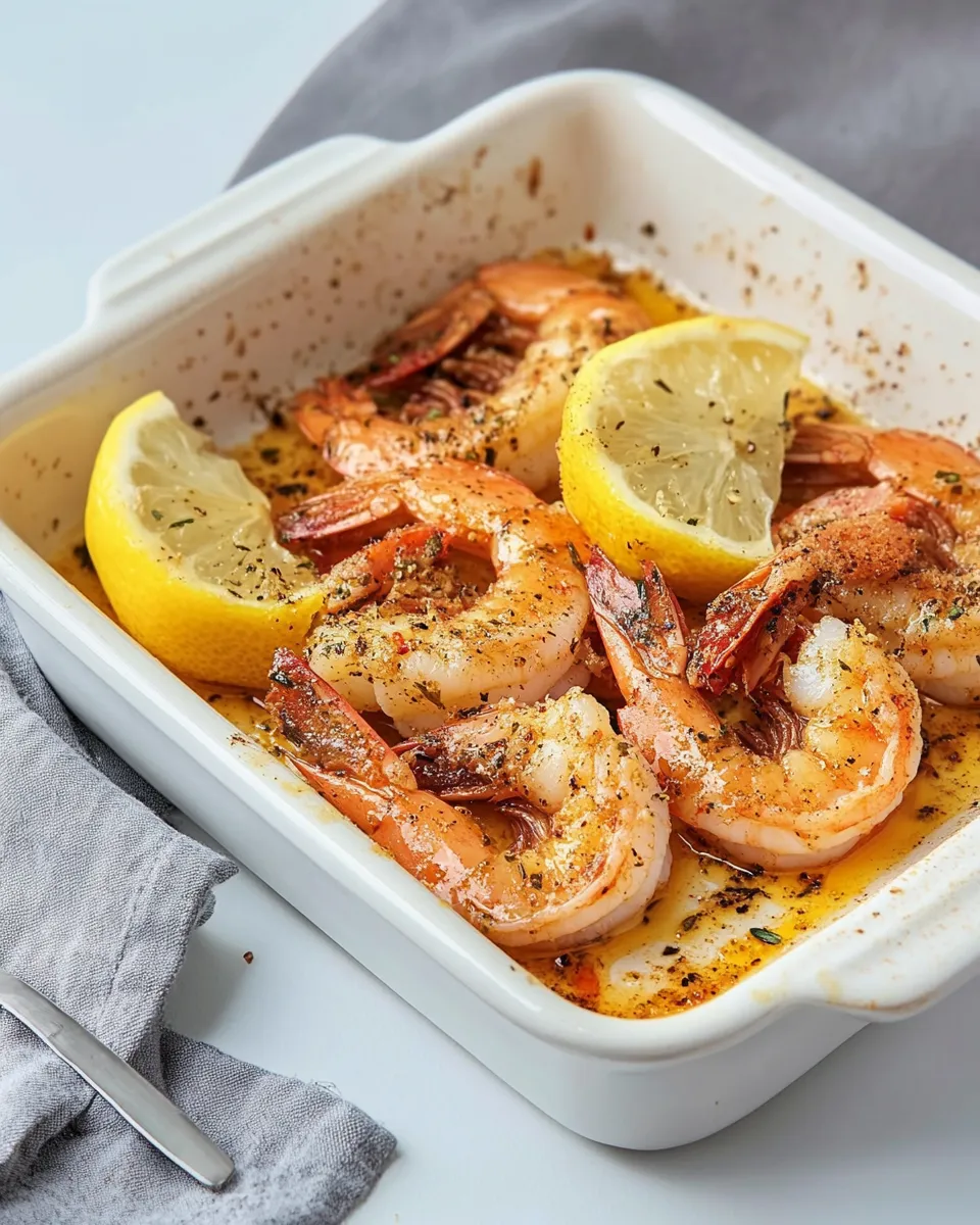 Healthy Baked Shrimp recipe photo