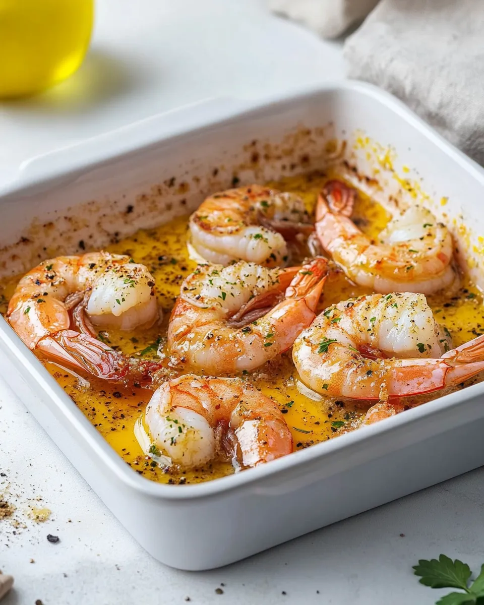 Classic Baked Shrimp dish photo