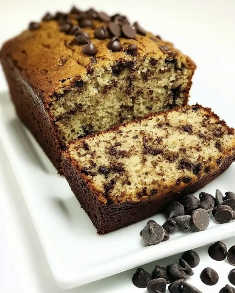 Homemade Banana Chocolate Chip Bread photo