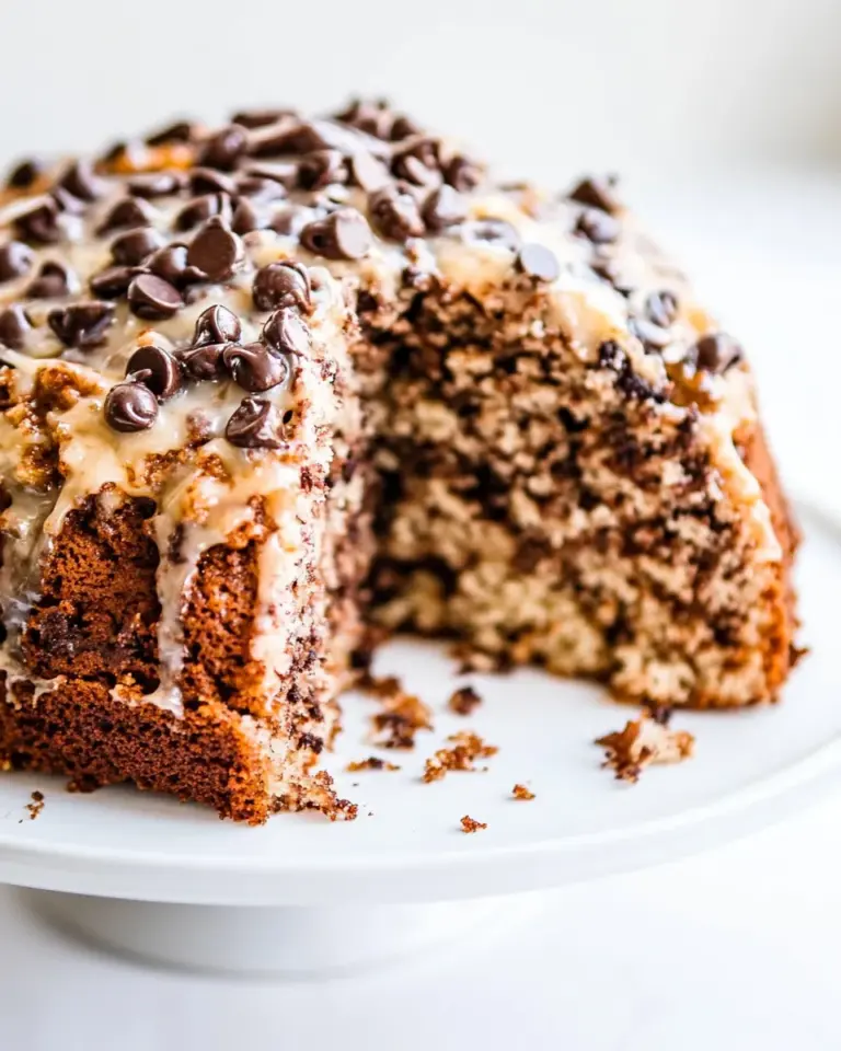 Homemade Banana Chocolate Chip Coffee Cake photo