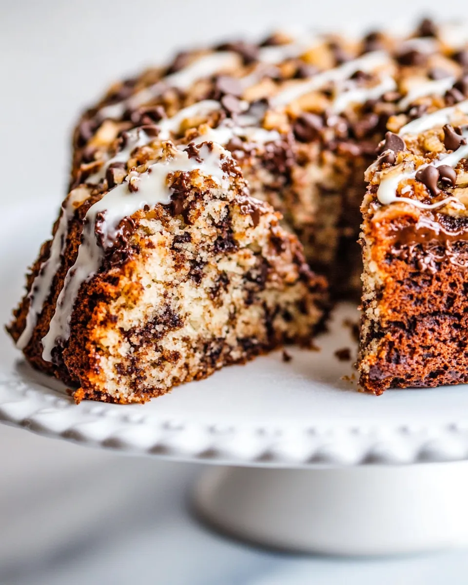 Easy Banana Chocolate Chip Coffee Cake recipe photo