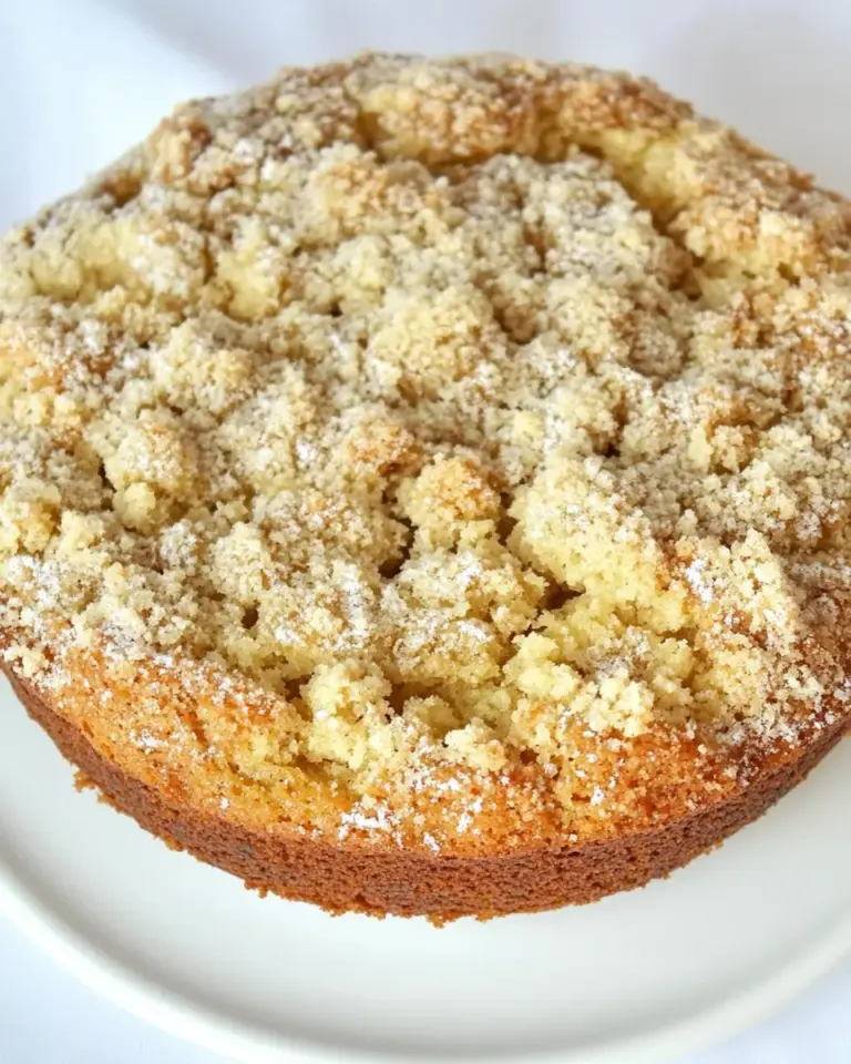 Homemade Banana Coffee Cake with Streusel Topping photo