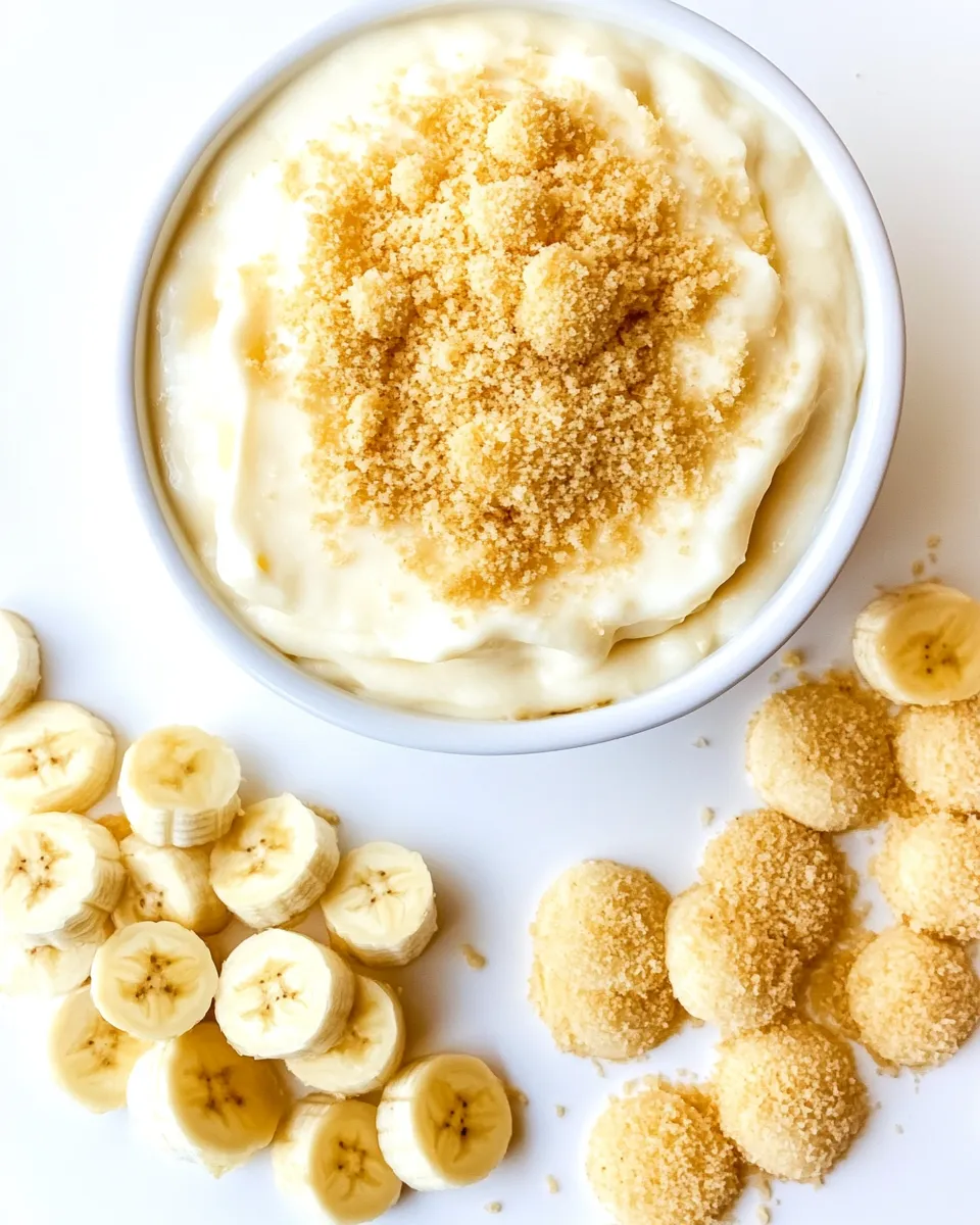 Homemade Banana Pudding Dip photo