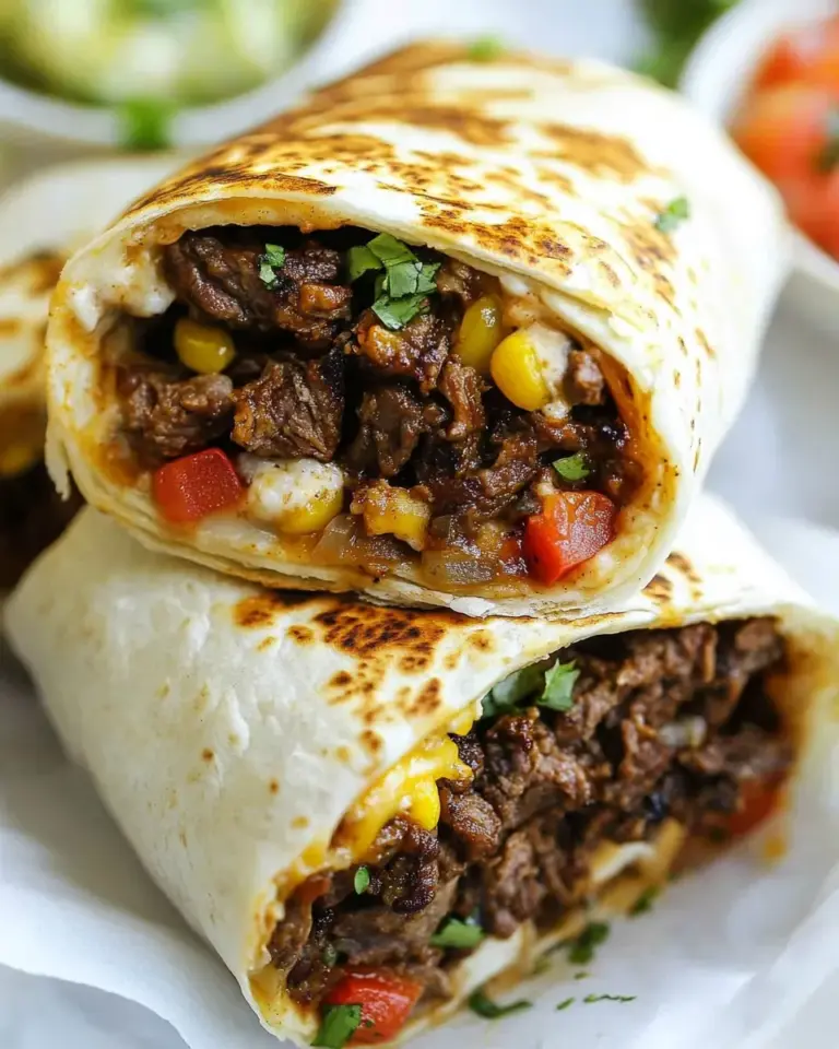 Homemade Beef Burrito Recipe photo