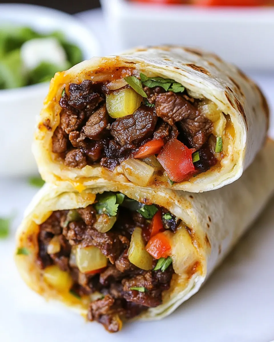 Delicious Beef Burrito Recipe dish photo