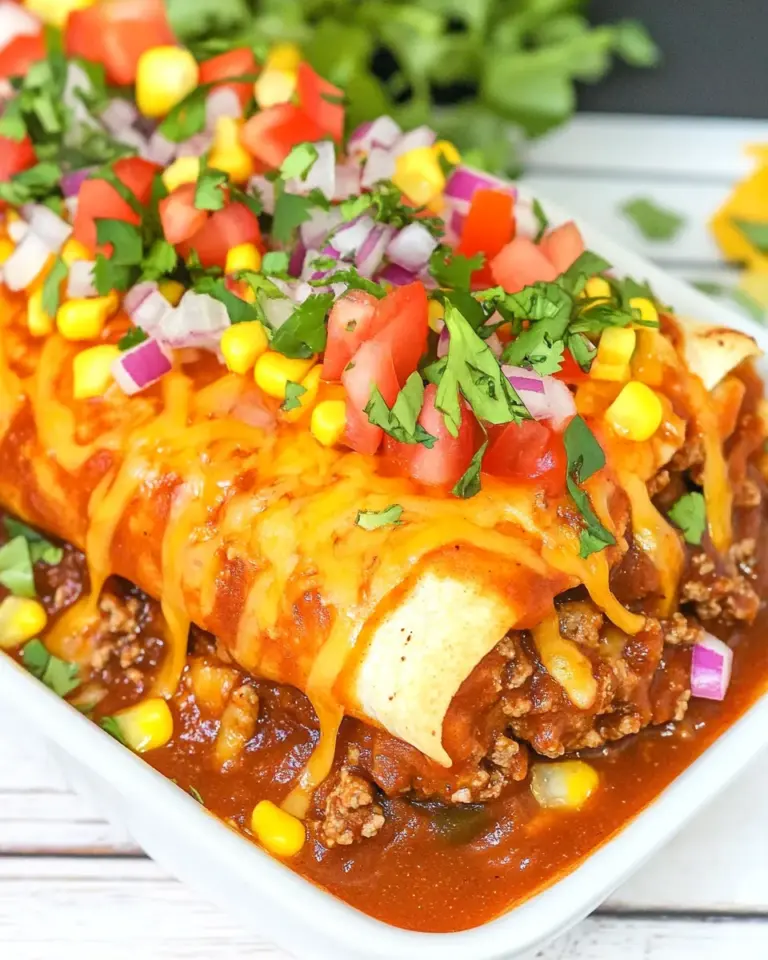 Homemade Beef Enchilada Bubble Up photo