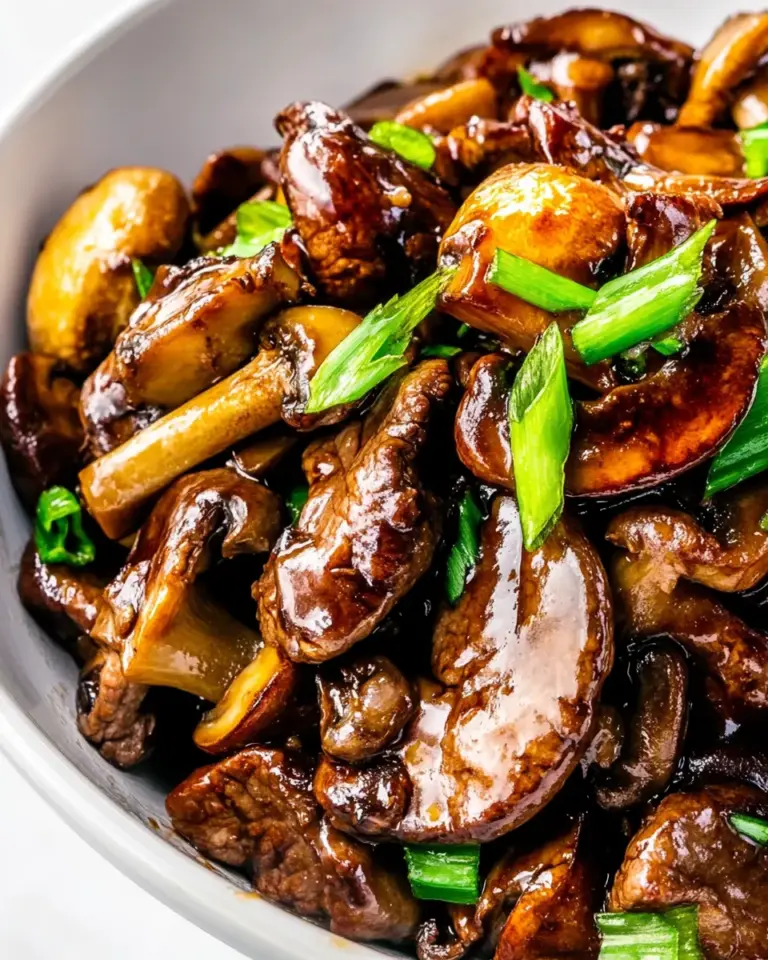 Easy Beef Mushroom Stir Fry photo