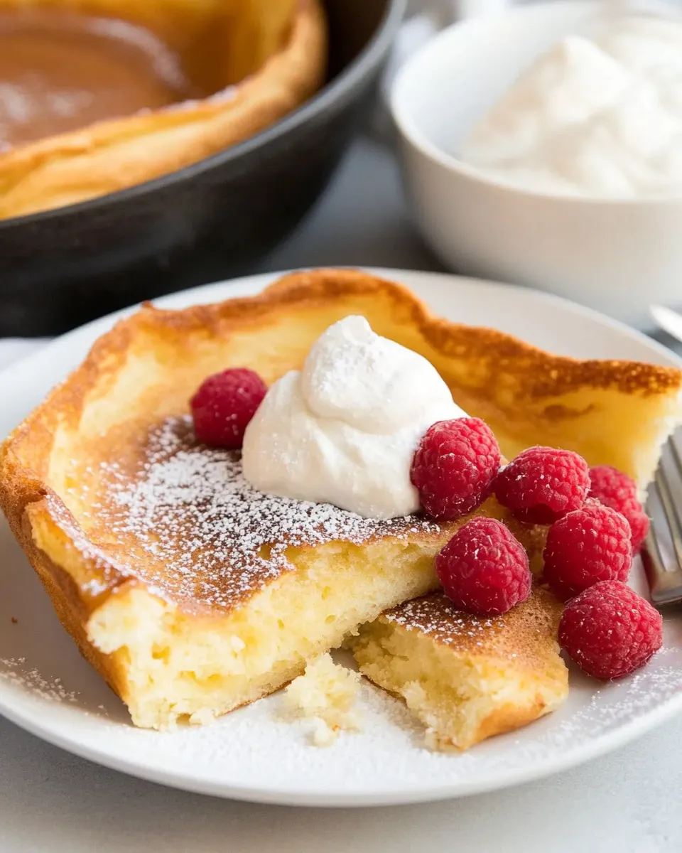 Classic Best Dutch Baby Pancake Recipe image