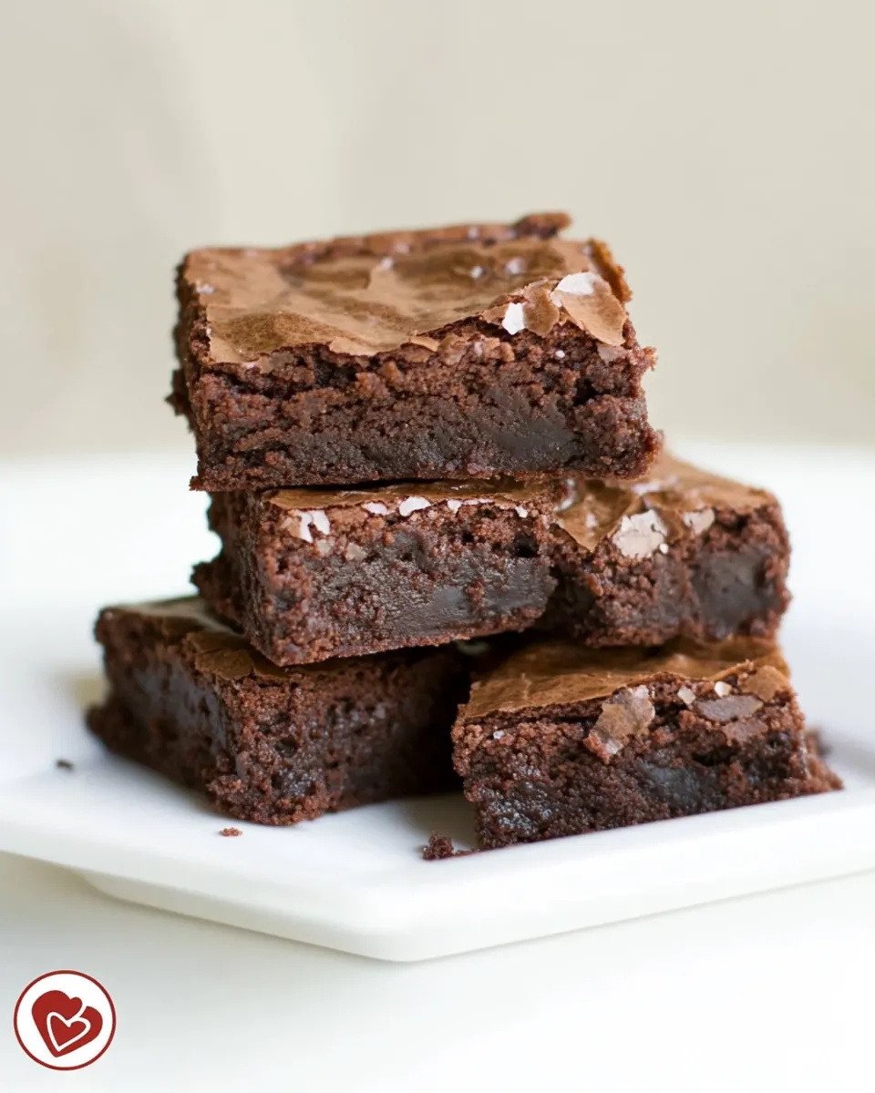 Delicious Best Ever Fudge Brownies shot