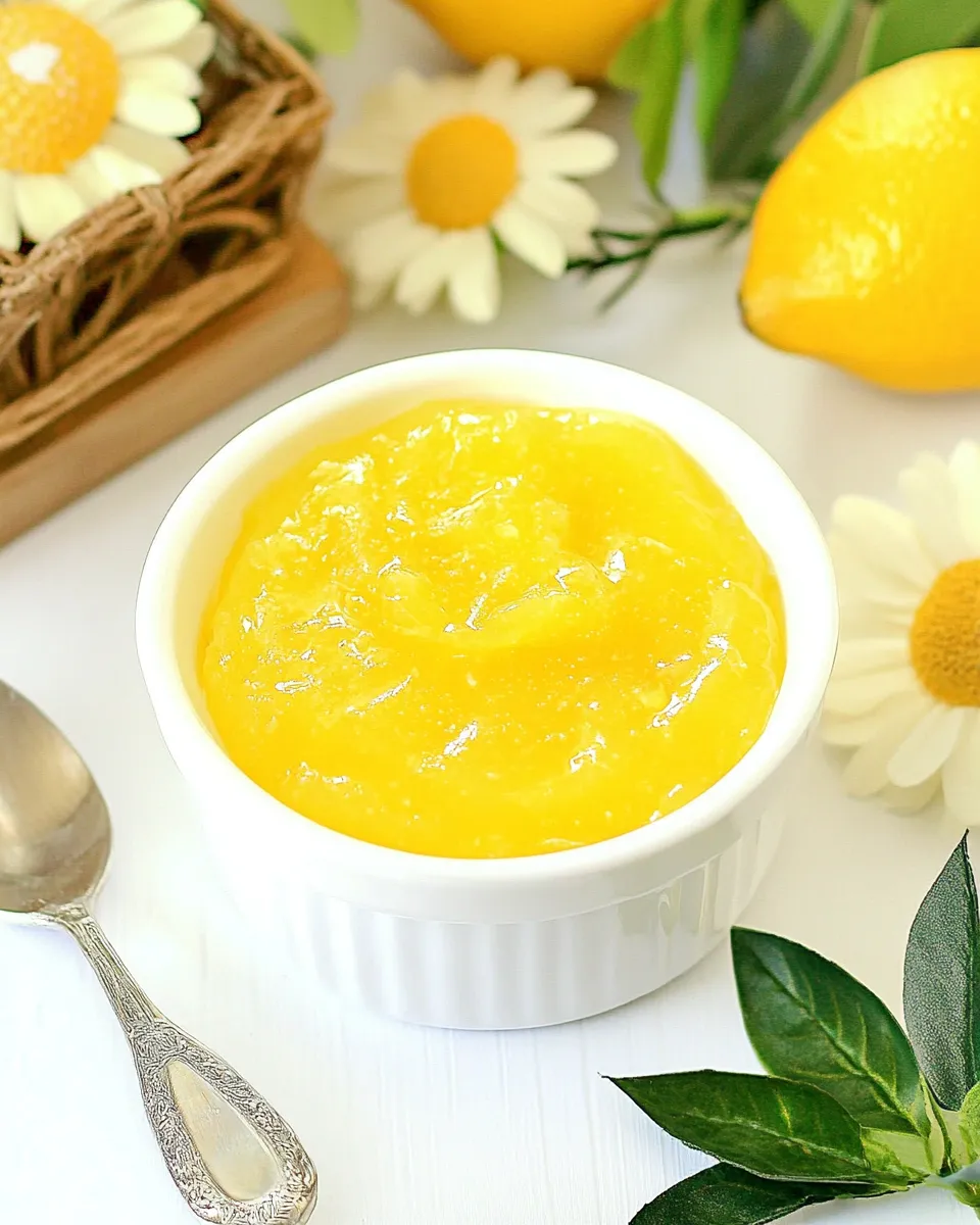 Homemade Best Instant Pot Lemon Curd photo