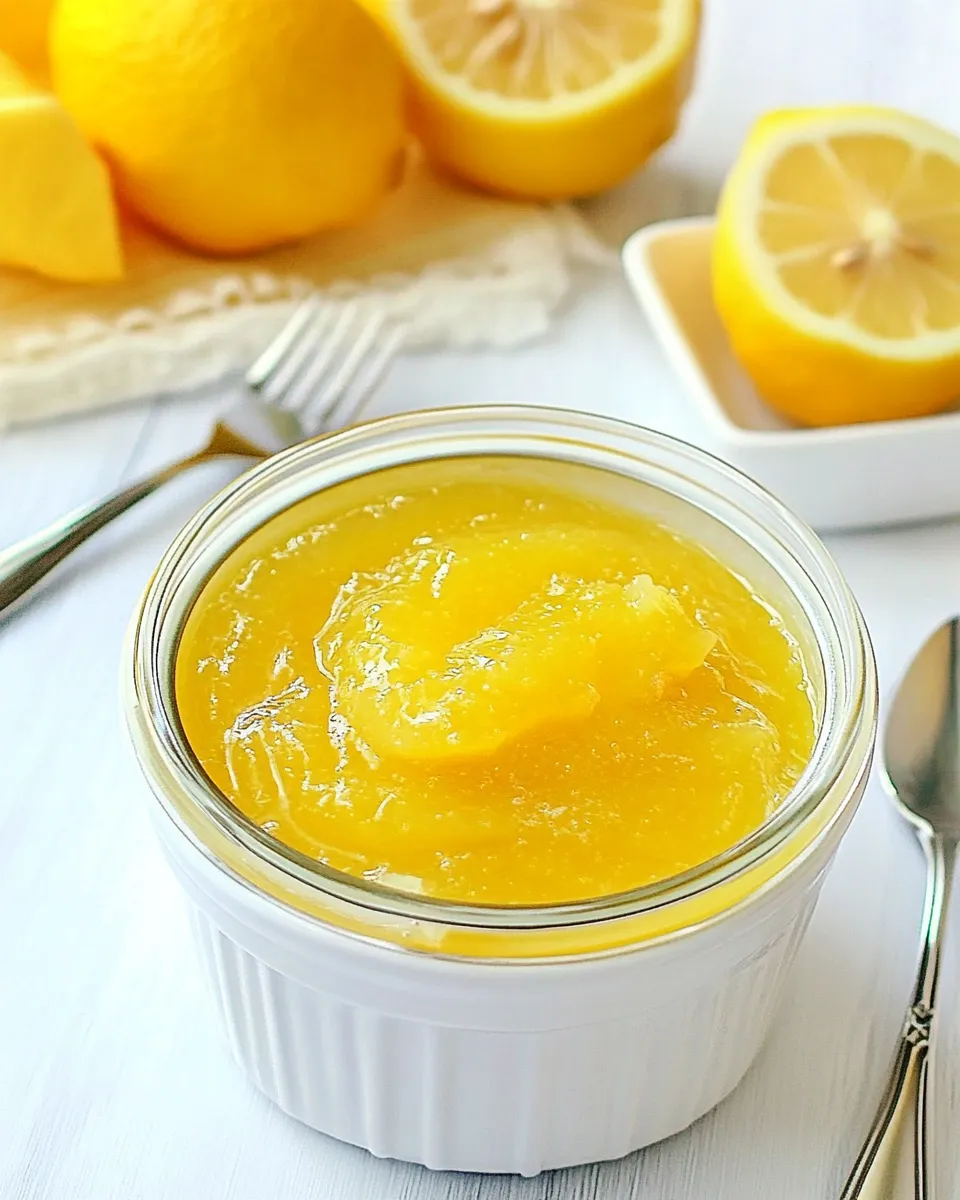 Delicious Best Instant Pot Lemon Curd image