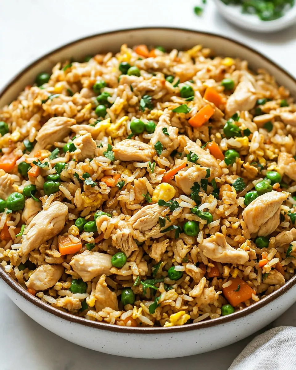 Homemade Better than Takeout Chicken Fried Rice photo