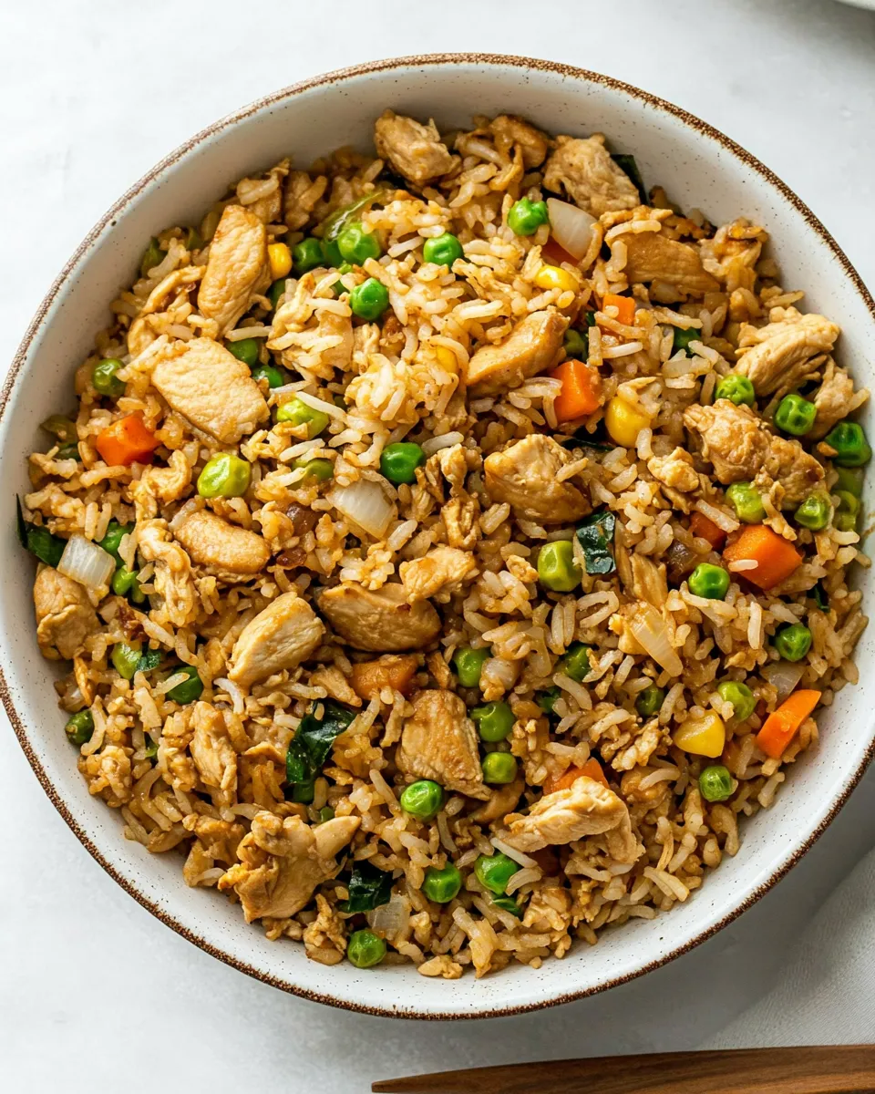Delicious Better than Takeout Chicken Fried Rice recipe photo
