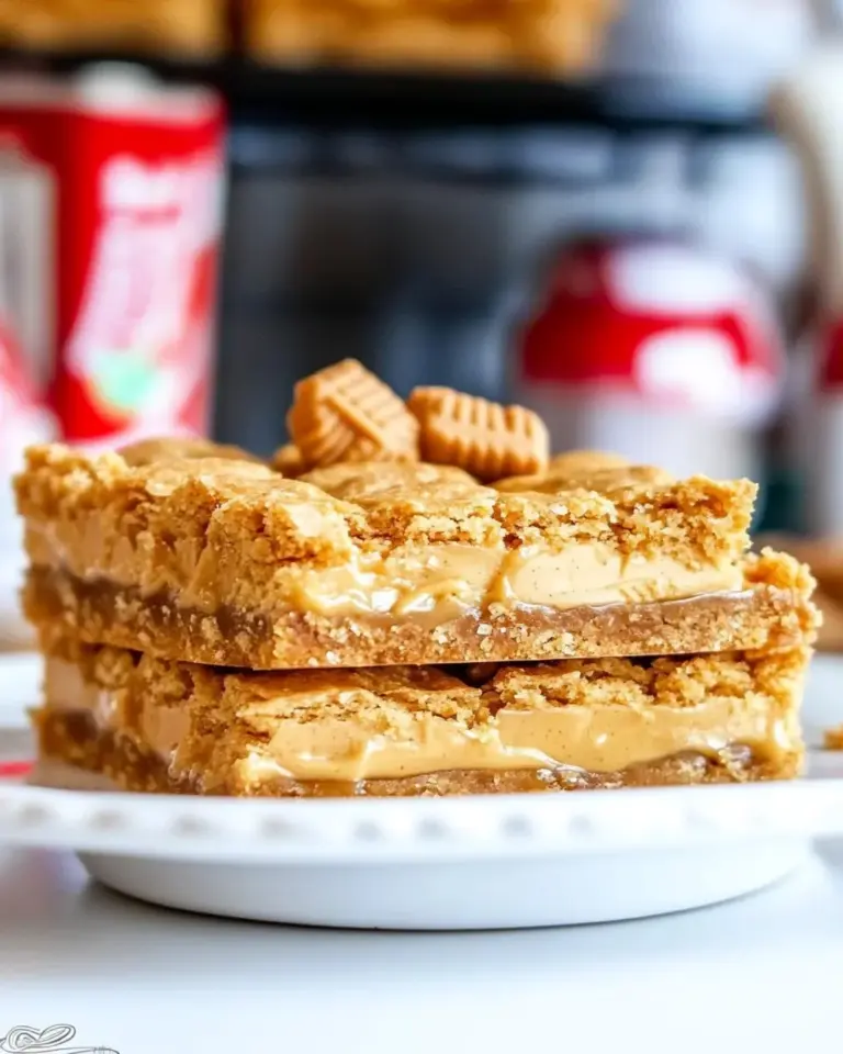 Homemade Biscoff Gooey Butter Bars photo