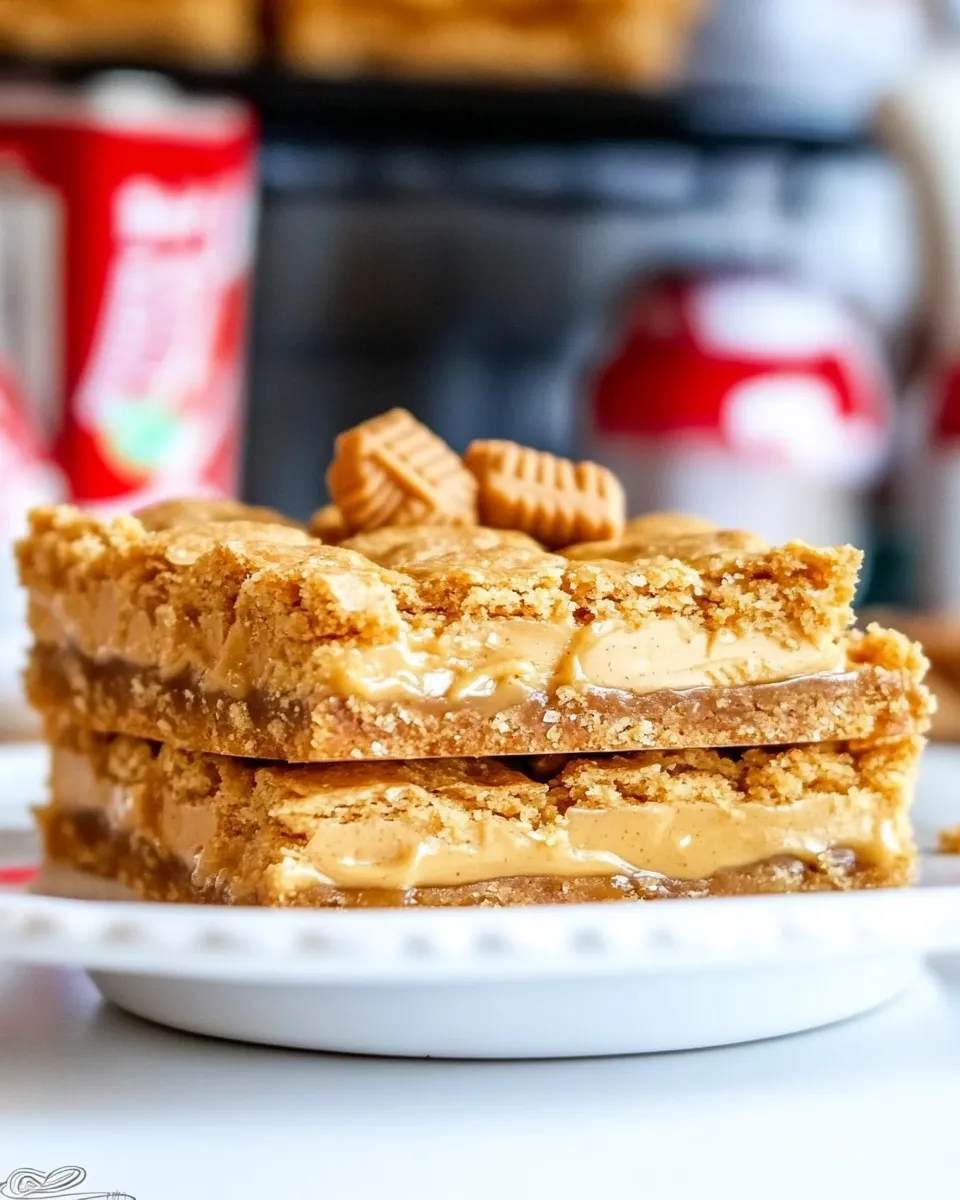Homemade Biscoff Gooey Butter Bars photo