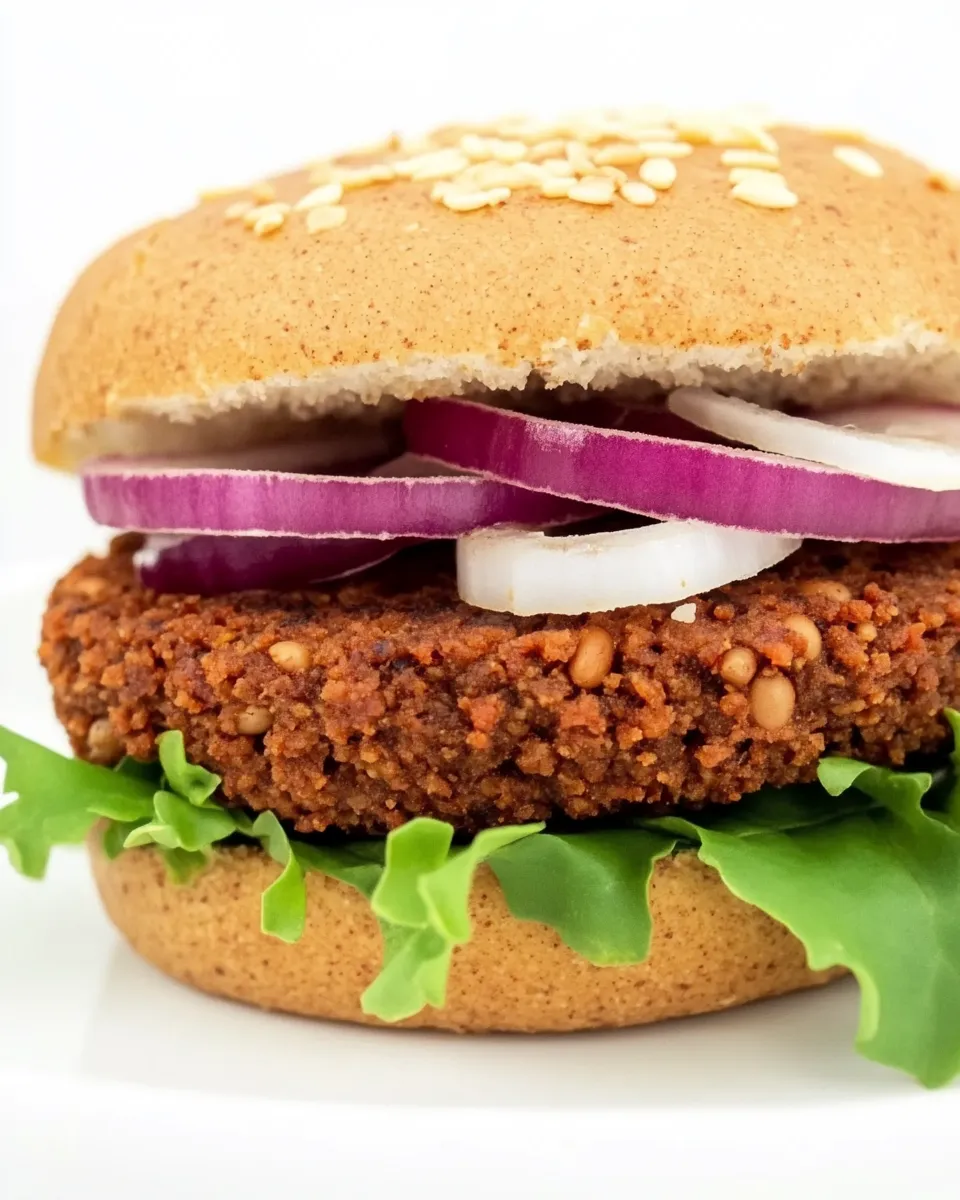 Classic Black Bean Walnut Burger (Vegan, Oil-Free!) image