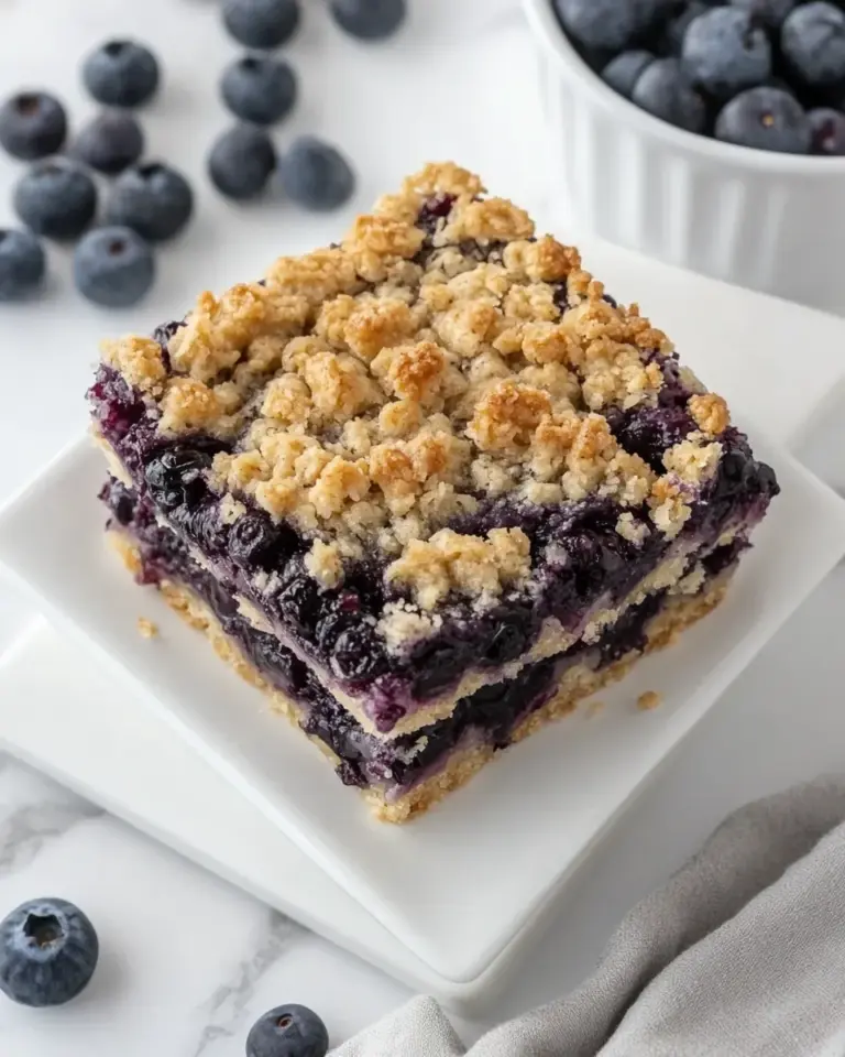 Homemade Blueberry Streusel Bars photo