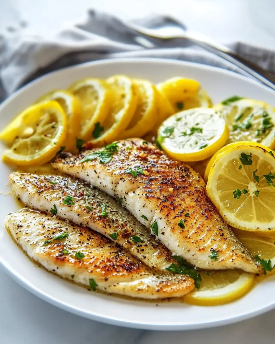 Delicious Broiled Tilapia with Garlic image