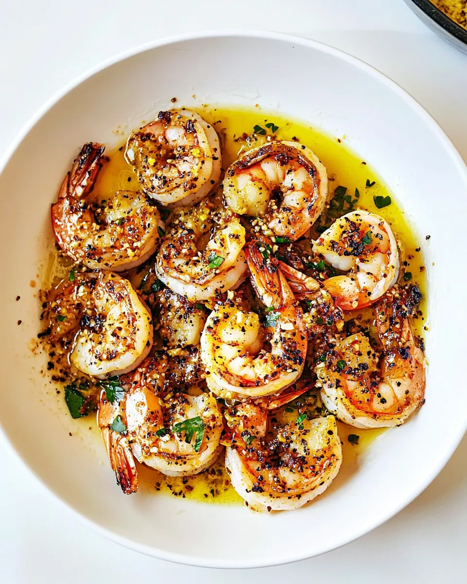 Tasty Brown Butter Spicy Garlic Shrimp recipe photo