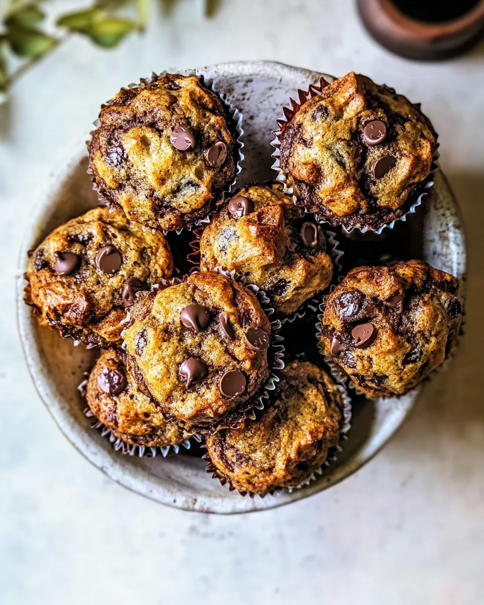 Homemade Brown Sugar Chocolate Chip Muffins. picture