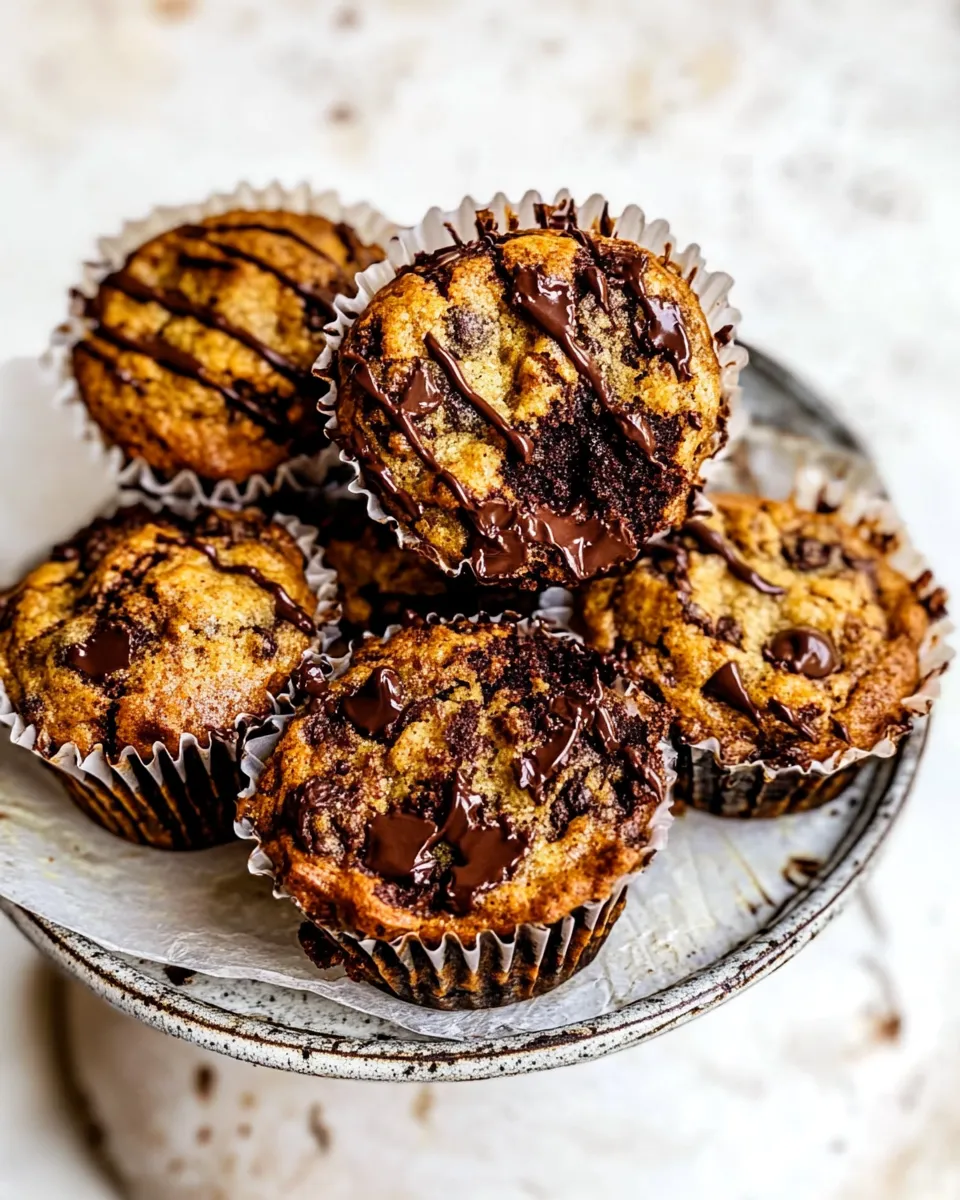 Tasty Brown Sugar Chocolate Chip Muffins. recipe image
