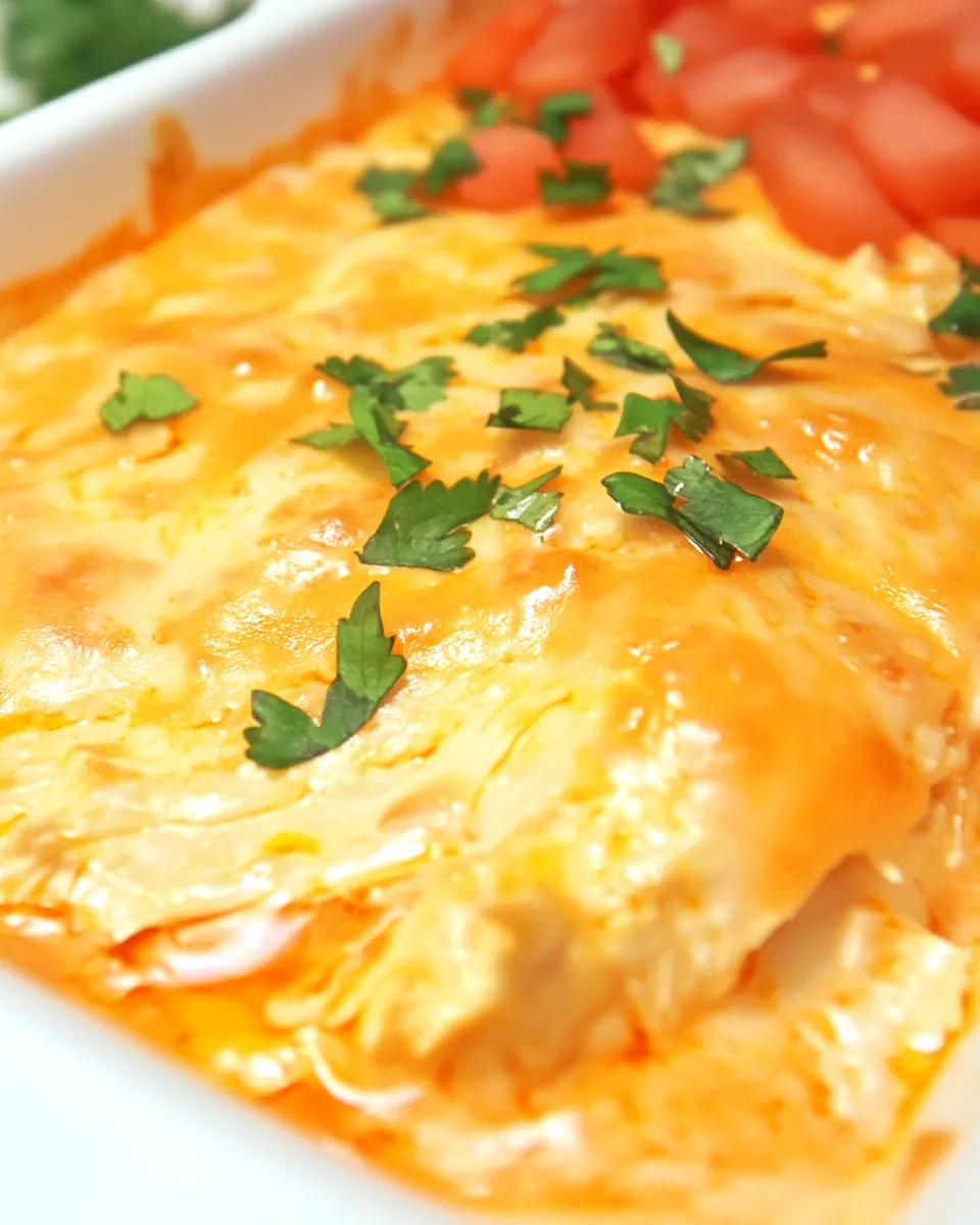Easy Buffalo Chicken Dip (No Ranch) Recipe picture