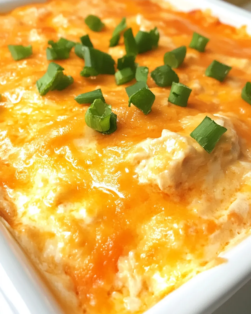 Best Buffalo Chicken Dip (No Ranch) Recipe shot