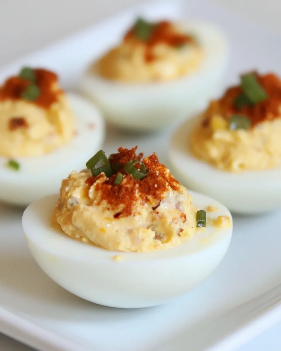 Classic Buffalo Deviled Eggs image