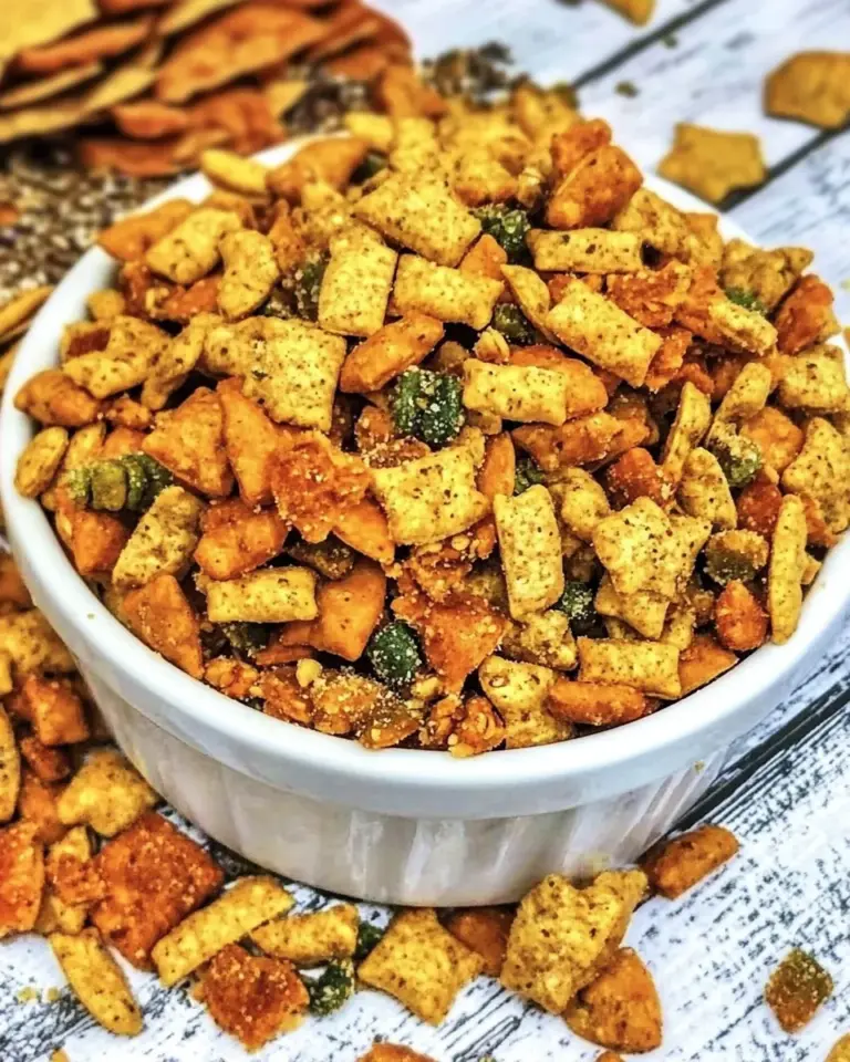 Homemade Buffalo Ranch Snack Mix photo