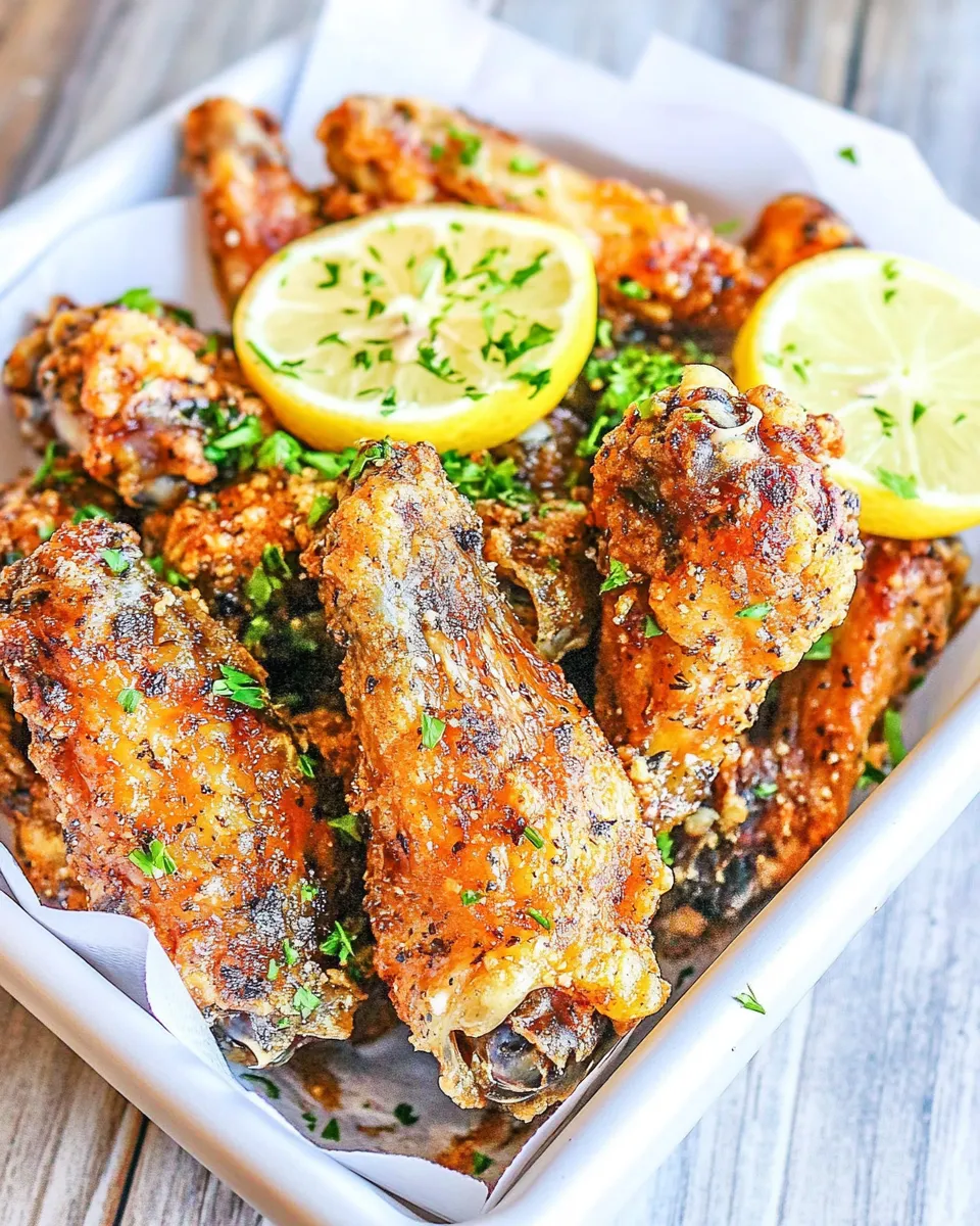 Classic Buffalo Wild Wings Lemon Pepper Wings image