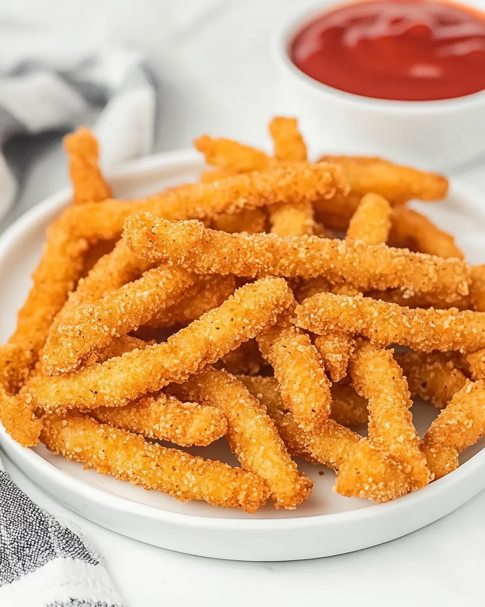 Easy Burger King Chicken Fries Recipe shot