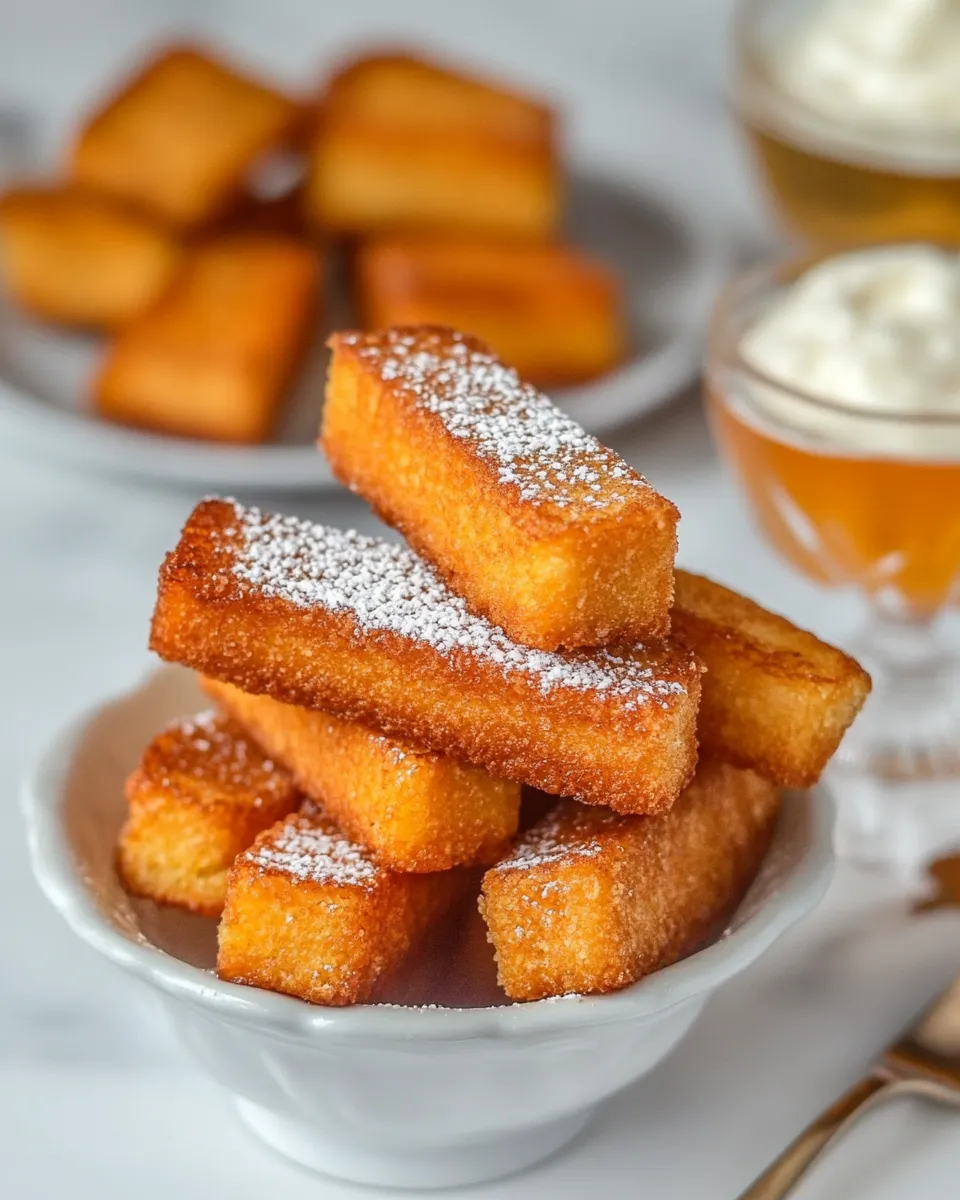 Homemade Burger King French Toast Sticks photo