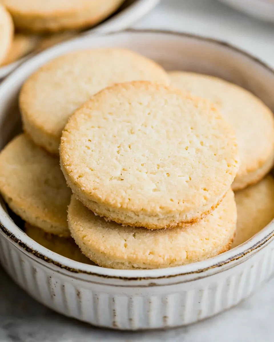Easy Butter Cookies Recipe shot