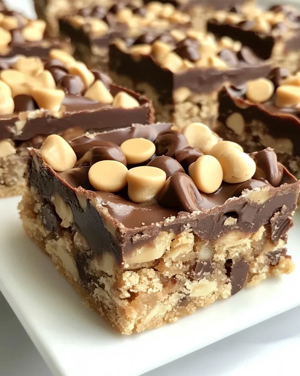 Homemade Candy Bar Cookie Bars photo