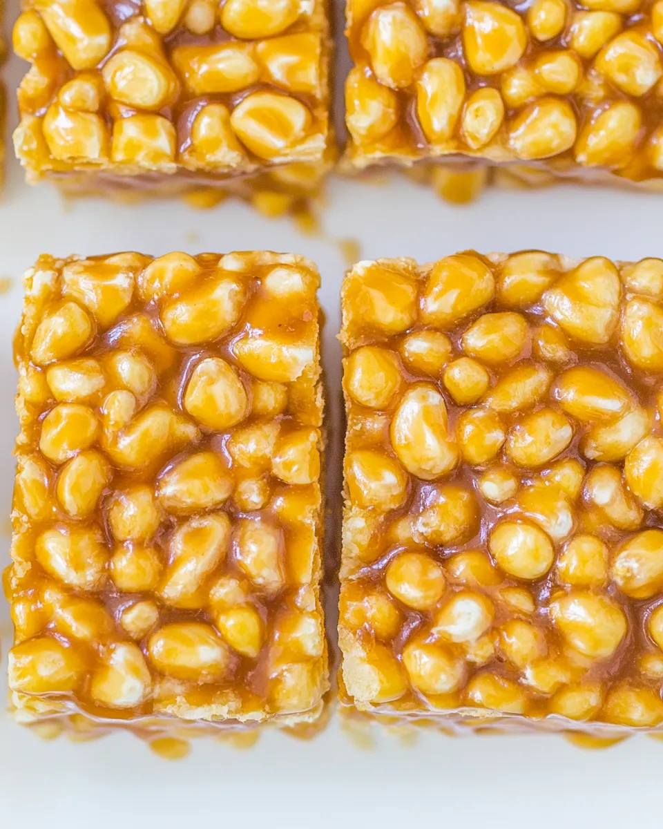Easy Caramel Corn Pops Treats recipe photo
