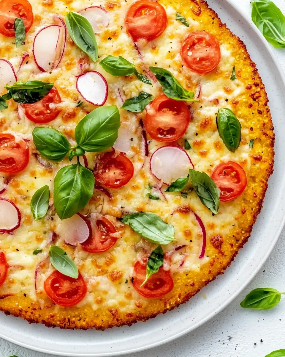 Homemade Cauliflower Crust Pizza photo